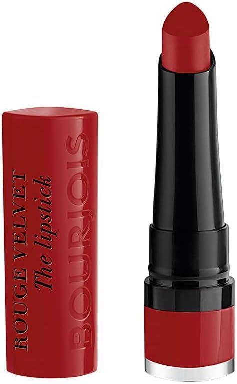BOURJOIS - Rouge À Lèvres Rouge Velvet The Lipstick 11 Berry Formidable - Ultra Pigmenté - Fini Mat Intense - Longue Tenue 24H - Applicateur Précis - Sensation Lèvres Nues - Image 1