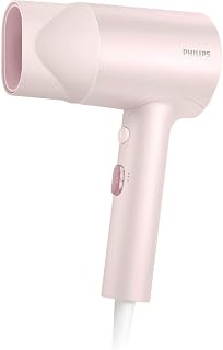 Philips Sèche-cheveux Series 3000 BHD321/50, 1600 W, 2 réglages de vitesse, 2 réglages de chaleur, soin ionique, rose - Image 1