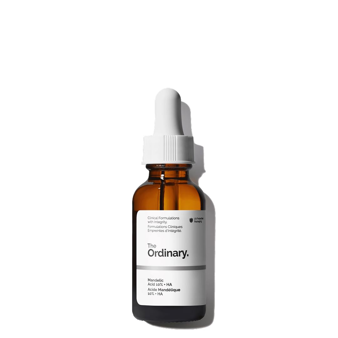 The Ordinary Mandelic Acid 10% + Hyaluronic Acid, Gentle Exfoliating Serum, Purifying and Moisturizing Skin, 30ml - Image 1