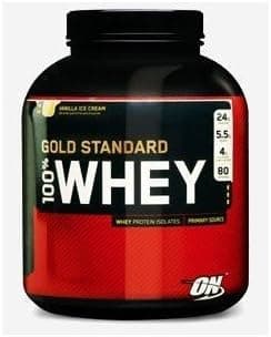 Optimum Nutrition - 100% Whey Gold Standard Protein Vanilla Ice Cream - 5 lbs. by Optimum Nutrition