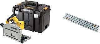 Dewalt Scie circulaire plongeante 1300 w dewalt - dws520kt & DWS5021-XJ - Rail de Guidage pour Scie Plongeante DWS520KR - Longueur 1m - Matériau Durable et Robuste - Image 1