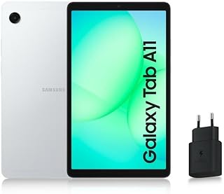 Samsung Galaxy Tab A11 8.7" WiFi 128 Go, Tablette Android, RAM 8 Go, Son 3D, Argent, Chargeur Secteur Rapide 25W Inclus, Version FR - Image 1