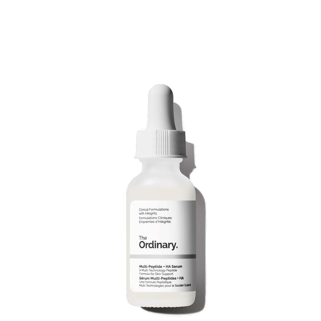 The Ordinary Multi-Peptides Serum + Hyaluronic Acid, Anti-Ageing Formula to Eliminate Crow's Feet, Improve Skin Elasticity and Firmness, 30ml