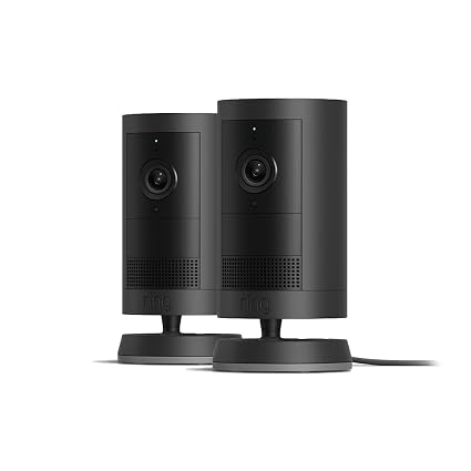 New Ring Outdoor Camera Plus (Plug-in) | 2K with Ring Vision I DIY Outdoor Security Camera | 24/7 Recording (plan required) | alternative to CCTV I 30-day free trial of Ring Home Plan I 2 cameras - Image 1