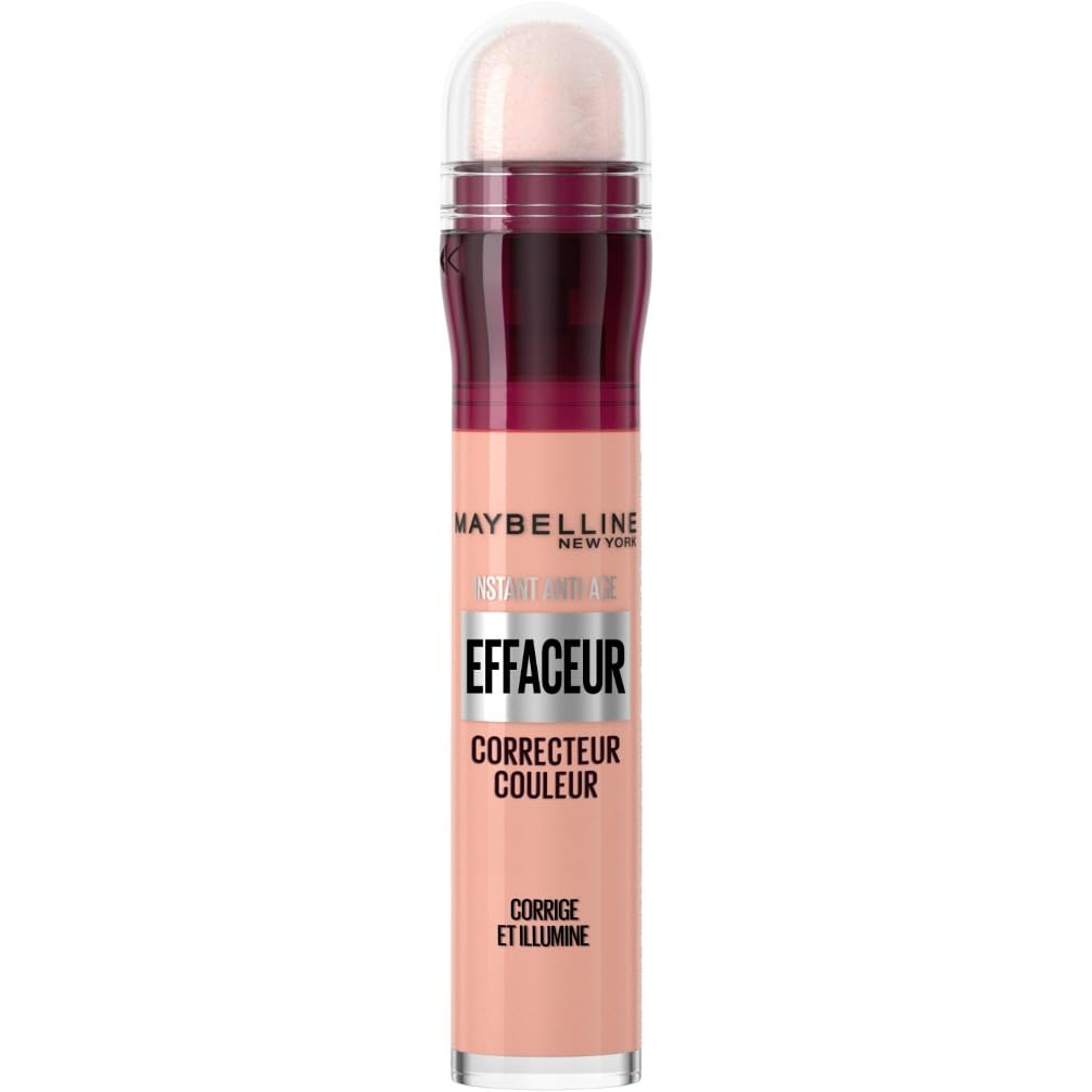 Maybelline New York - Instant Eraser - Colour Corrector - Corrects Redness, Dark Circles, Spots and Blemishes - Long-Lasting 12H - Shade : Pink - 5 ml - Image 1
