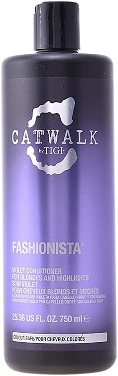 Tigi Catwalk Fashionista Purple Conditioner for Blonde Hair 750ml - Image 1