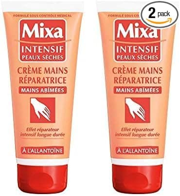 Mixa Creme Mains Reparatrice Allantoine 100ml (Lot de 2)