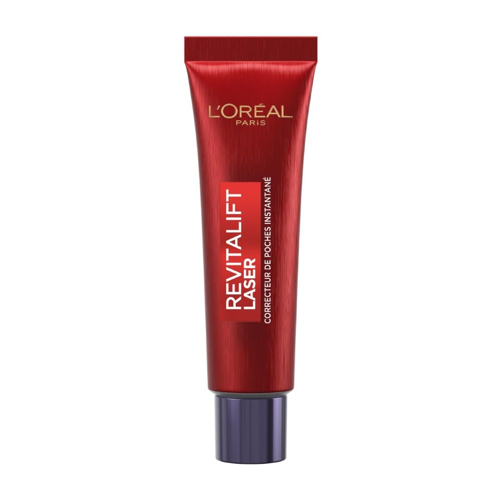 L'Oréal Paris Anti-Aging Eye Contour Cream - Reduces Wrinkles, Puffiness, Swelling and Lack of Firmness of the Eye Contour - All Skin Types - Revitalift Laser Eye Bag Instant Eraser - 15 ml - Image 1