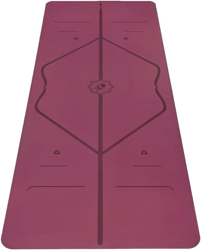 Liforme Yoga Mat – The Best Eco-Friendly Non-Slip Yoga Mat with Unique and Original Alignment System – Biodegradable Yoga Mat - Image 1