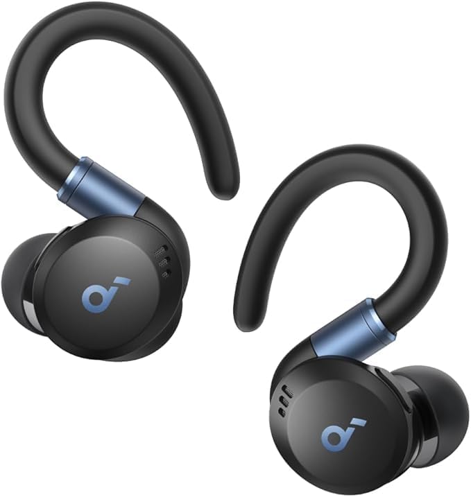 Soundcore Anker Sport X20 Wireless Training Earphones with Rotating and Extendable Ear Hooks, Noise Reduction, Deep Bass, IP68 Waterproof (Refurbished) - Image 1
