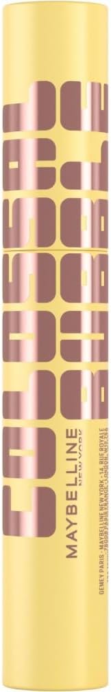 Maybelline New York - Mascara Volume Modulable - Effet Maxi - Cils Définis, Amplifiés, Séparés - Sans Paquets - Tenue Jusqu'à 24h - Colossal Bubble - Teinte : Noir - 10 ml - Image 1