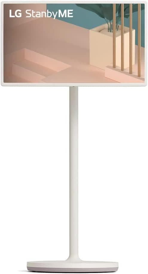 LG Stanbyme 27art10 68 cm Full HD Smart TV 2023 White and Beige