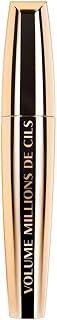 L'Oréal Paris - Volume Mascara Million Lashes - Volume and Definition Lashes Multiplied - Elastomer Brush with Dosing Wring - No Packages - Black - Image 1