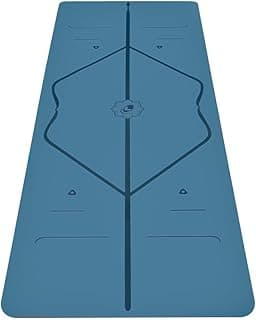 Yoga Mat – The Best Eco-Friendly Non-Slip Yoga Mat with Unique and Original Alignment System – Biodegradable Yoga Mat