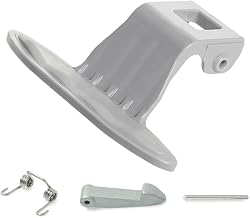 Home – Complete Washing Machine Door Handle Kit Compatible with LG | Ref MEB61841201 | ABS Plastic | Colour Grey | Compatible Model List | 1 Unit - Image 1