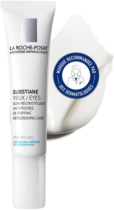 La Roche-Posay, Substiane, Anti-Aging and Anti-Puffiness Eye Care, Ideal for Mature and Sensitive Skin, Redensifying Action, Enriched with Anti-Wrinkle Proxylan, 15 ml - Image 1