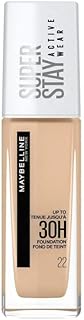 Maybelline New-York - Fond de Teint Liquide Longue Tenue, Sans Transfert, Haute Couvrance - Superstay Active Wear 30h - Teinte : Miel Clair (22) - Contenance : 30 ml - Image 1