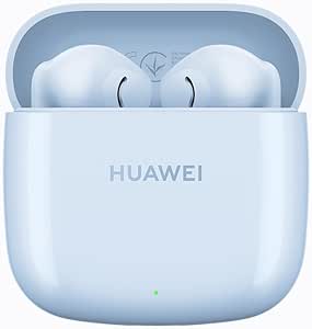 HUAWEI FreeBuds SE 2 Wireless Bluetooth Headphones, Up to 40 Hours of Battery Life, Compact and Comfortable to Grip, IP54, Fast Charging, with iOS, Android and Windows, Blue - Image 1