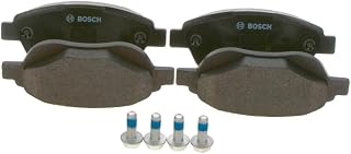 BP375 Front Brake Pads for Car, Bosch Quality, Noise and Dust Reduction ECE-R90 Certified, Copper-Free, Set of 4 Pads with Accessories - Image 1