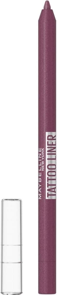 Maybelline New York - Crayon Gel Yeux Effet Tatouage - Waterproof & Tenue 36h - Tattoo Liner - Teinte : Burgundy Bliss
