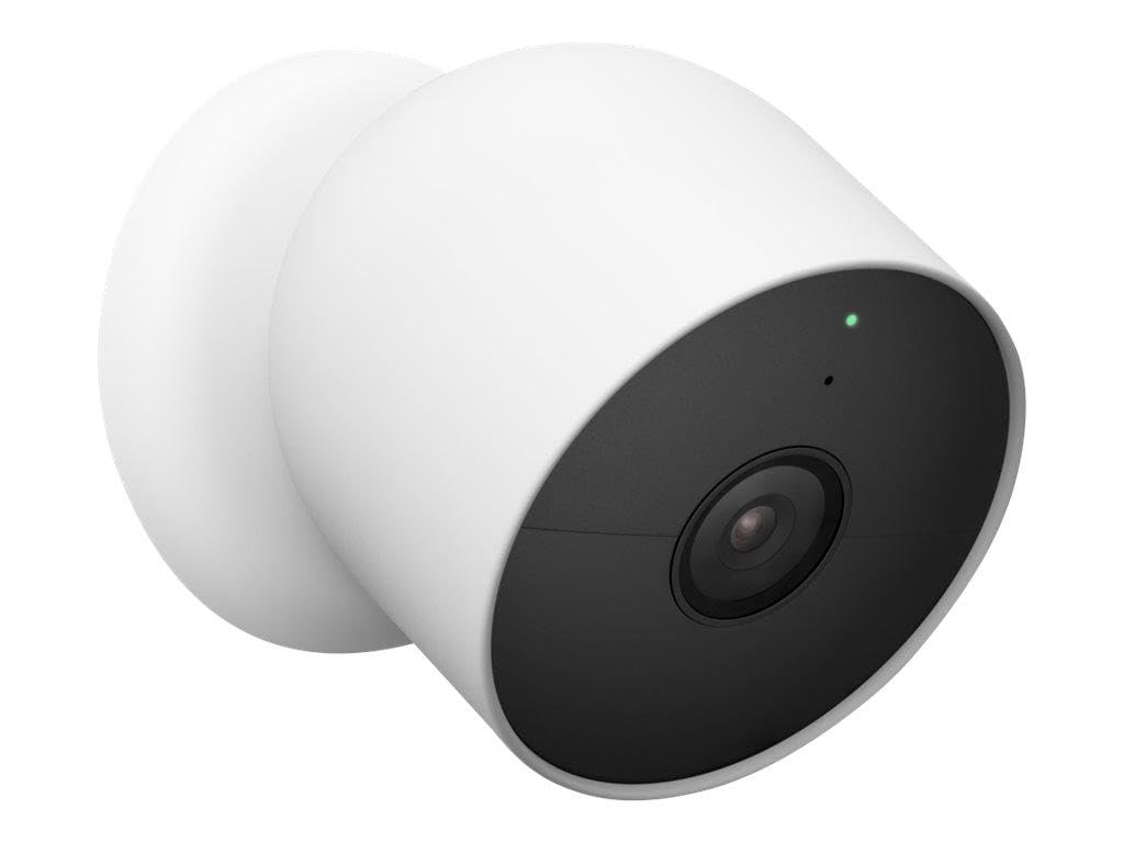 Google Nest Cam Smart Surveillance Camera for Indoor and Outdoor White 1 Piece (1 Piece) - Image 1
