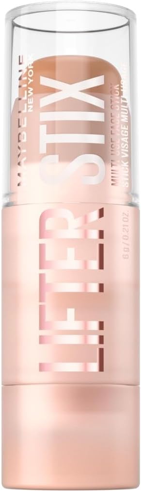 Maybelline New York - Multi-purpose Face Stick - Natural and structured look - Unifies and brightens the complexion, sculpts the face, corrects imperfections - Lifter Stix - Shade: 55 - Image 1