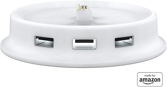 Made for Amazon USB Charging Stand for Amazon Echo (4th Generation) | White - Image 1