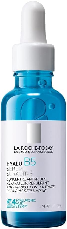 La Roche Posay Hyalu B5 Concentrated Anti-Wrinkle Serum, Suitable for All Skin Types and Phototypes, Revitalizing Effect, Plump Skin in 1H, with 4 Types of Hyaluronic Acid and Vitamin B5, 30 ml