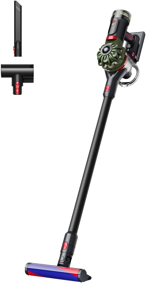 Dyson V8 Cyclone Aspirateur Balai sans Fil – 150 AW, 60 Min d’autonomie, Brosse Motorbar Auto-démêlante, Accessoires Combines - Image 1