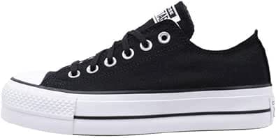 Converse CHUCK TAYLOR ALL STAR PLATFORM CANVAS LOW TOP PLATFORM SNEAKERS WOMEN