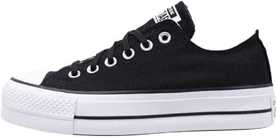 Converse CHUCK TAYLOR ALL STAR PLATFORM CANVAS LOW TOP PLATFORM SNEAKERS WOMEN - Image 1