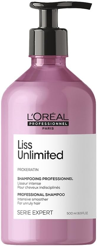 L'Oreal Professionnel Paris Expert Liss Unlimited Shampoo (500 ml) - Image 1