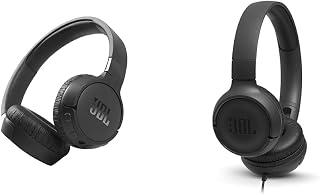 Tune 660NC - Foldable Wireless Bluetooth Headphones - with Pure Bass Sound & Tune500 - On-Ear Headphones - Wired Headphones - Lightweight and Foldable - with Hand Control - Image 1