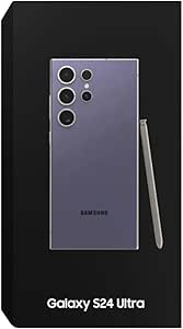 Samsung S928B Galaxy S24 Ultra 5G 256GB (Titanium Purple) without SIM Card, No Brand - Image 1