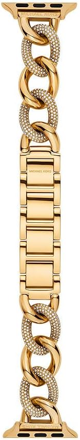 Michael Kors Bracelet en Acier Inoxydable ou acétate pour Femmes, Compatible avec Apple Watch® 38mm/40mm/41mm - Image 1