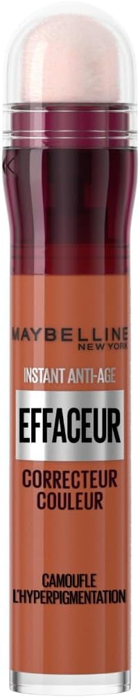 Maybelline New York- Instant Effaceur - Correcteur de Couleur - Corrige les Rougeurs, Cernes, Taches et Imperfections - Tenue Longue Durée 12H - Teinte : Orange - 6,8 ml - Image 1