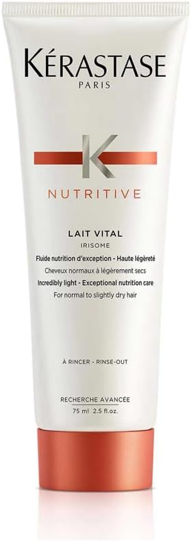Kérastase, Nutritive, Nourishing Conditioner, For Thin, Normal to Slightly Dry Hair, Vital Milk, 200 ml - Image 1