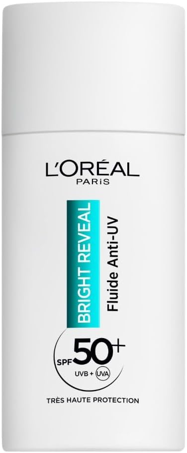 L'Oréal Paris Bright Reveal Fluide Anti-UV SPF50+ Anti-Taches Niacinamide 50ml - Image 1