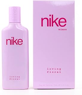 NIKE - Loving Floral, Eau de Cologne pour femme, 75 ml, Parfum en spray, Eau de toilette naturelle et féminine, Arôme floral gourmand, Parfum sensuel, urbain et longue tenue - Image 1