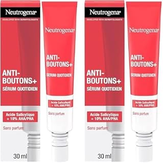 Daily Anti-Pimple+ Face Serum (30ml Tube) - Salicylic Acid Face Care + 10% AHA/PHA - Fragrance Free Blemish Serum to Help Remove Pimples (Pack of 2) - Image 1