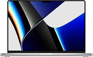 2021 Apple MacBook Pro avec M1 Pro Chip (16-Pouces, 32Go RAM, 512Go SSD Stockage) (AZERTY French) Argent (Reconditionné) - Image 1