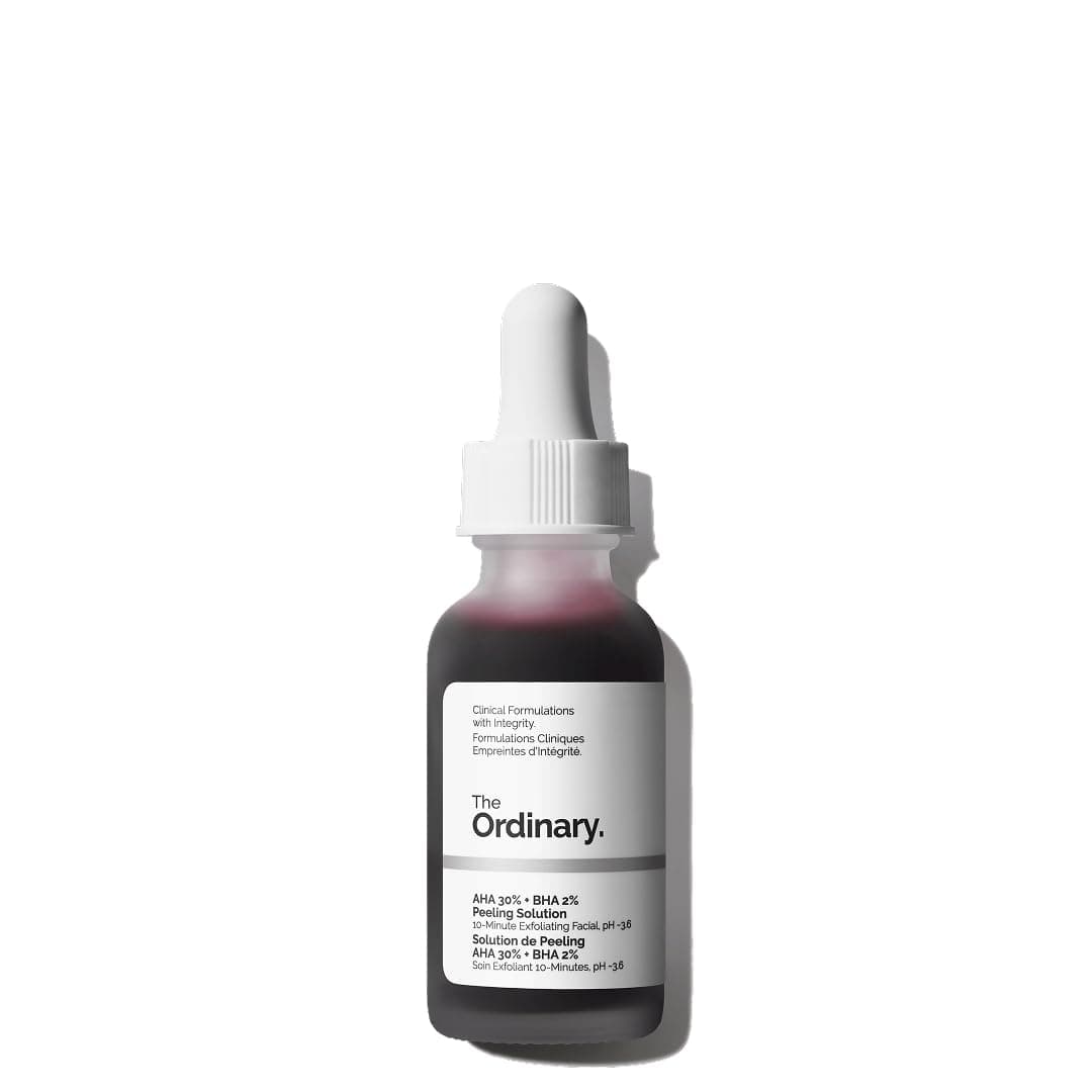 The Ordinary AHA 30% + BHA 2% Peeling Solution, Advanced Exfoliating Peeling for Brighter Skin, 30ml