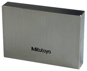 Mitutoyo - 611675-531 Bloc rectangulaire en acier, calibre ASME 0, longueur 50 mm