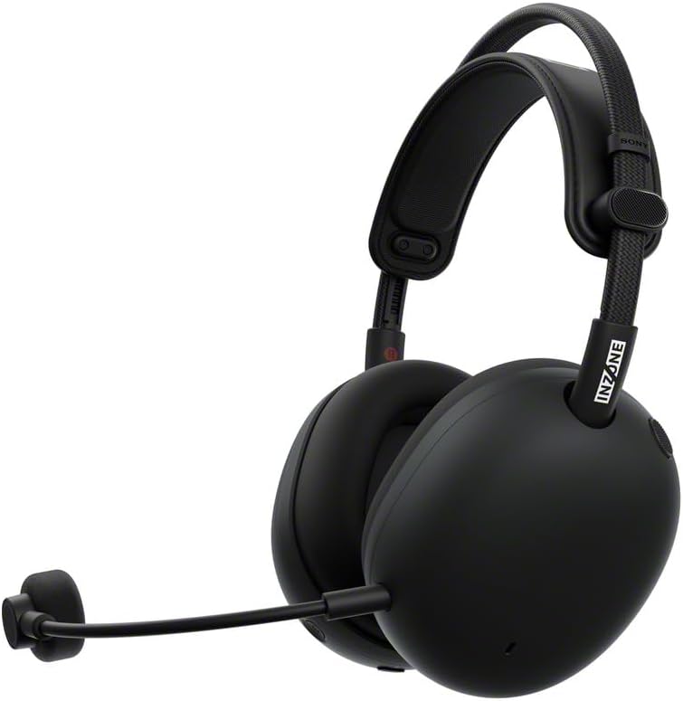 Sony INZONE H9 II Casque Gaming sans Fil à réduction de Bruit - Conçu avec Fnatic, Son Spatialisé 360, Micro Reduction de Bruit avec AI, 30h autonomie, Léger, Bluetooth/Le/2.4GHz/Jack, PC - Noir - Image 1