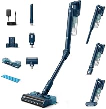 PHILIPS Aspirateur sans fil 5000 Series Flex, forte aspiration, autonomie de 60 min, buse avec éclairage LED, buse pour poils d'animaux, suceur plat et accessoires combinés, écran, batterie - Image 1