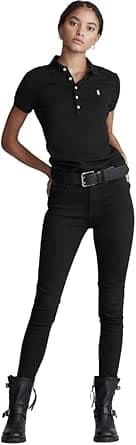 Ralph Lauren Women's Slim Fit Stretch Polo Shirt
