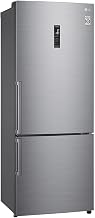LG GBB567PZCMB1 - Réfrigérateur Combi No Frost, 185 cm, 499 L, Réfrigérateur LG avec congélateur, Réfrigérateur avec fonction DoorCooling, Compresseur Smart Inverter et App, Couleur Inox Anti-traces - Image 1