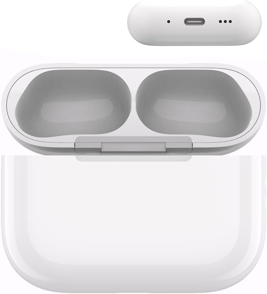 Yiko Wireless Charging Case Replacement Compatible with AirPods Pro 3 (2025), Wireless Charging Case with Bluetooth Sync and Pairing Button (Headphone Not Included) - Image 1