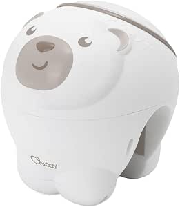 Chicco 2 in 1 Polar Bear Projector, Baby Night Light for Cribs, Cribs, Bedsides, Next2Me Aurora Borealis Projection, 30 Minutes of Classical Music, Nature Sounds 0+ Months - Image 1