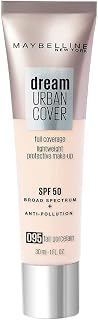 Maybelline New York - Perfecteur de Teint - Protection Anti-UV & Anti-Pollution - Dream Urban Cover - Teinte : Porcelaine Clair (95) - 30 ml - Image 1